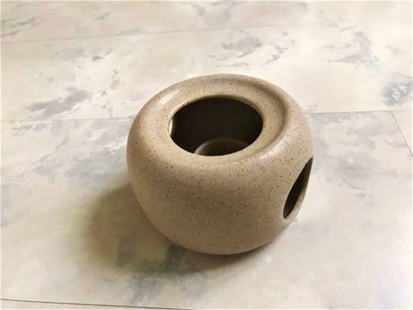 Kameninový naturálny svietnik, 