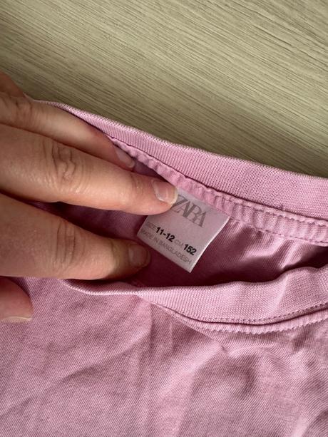 Tričko s vyblednutym efektom, zara,152