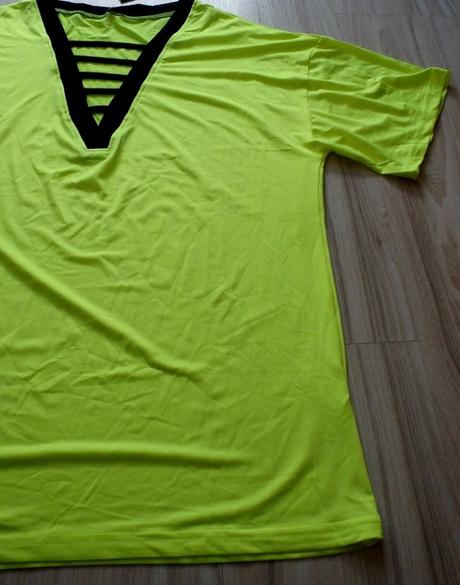 Neónové žlto zelené tričko, v. m/l/xl, xl