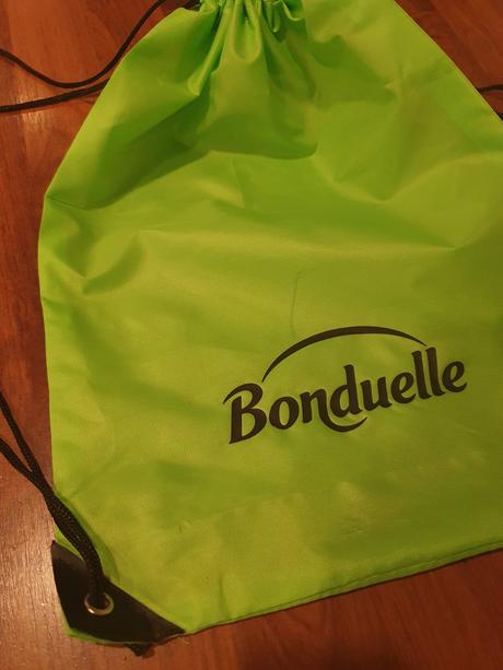 Neónovo  zelený batoh -bonduelle, 