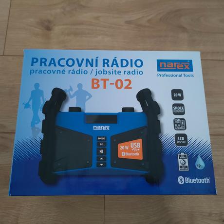 Nové stavebné rádio narex, 