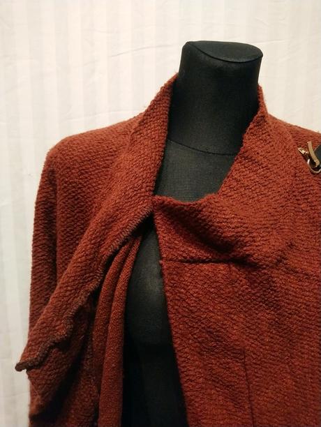 Dámsky hnedý elastický kardigán, be jelous, l