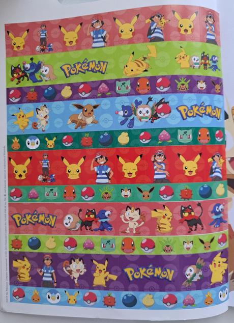 Knižka "pokémon" s aktivitami a nálepkami, 