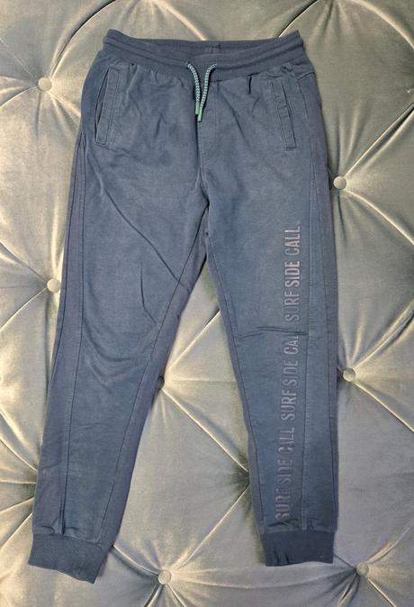 Chlapčenské modrosivé tepláky, coccodrillo,152