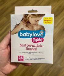 babylove Mama vrecká na materské mlieko, 25 ks