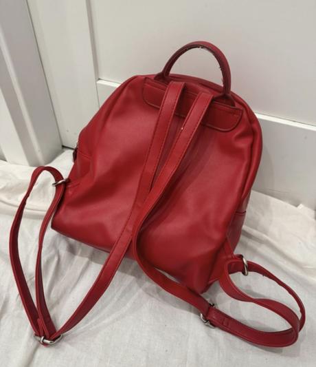 Dámsky ruksak / batoh červený, 