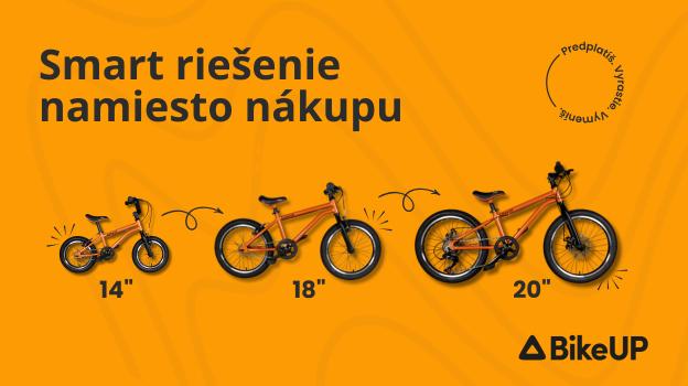 BikeUP: Predplatné ultraľahkých detských bicyklov a odrážadiel BikeUP: Predplatné ultraľahkých detských bicyklov a odrážadiel