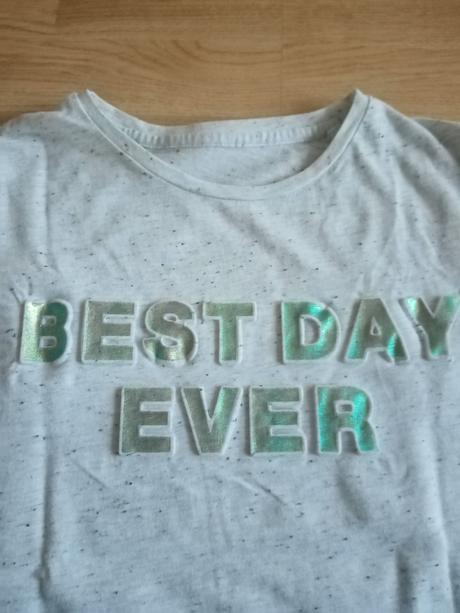 Tričko s 3d nápisom, c&a,s