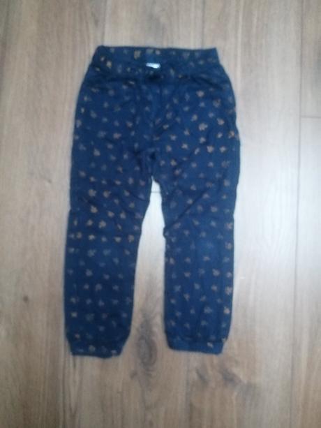 Zateplené nohavice, palomino,104