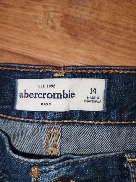 Šortky riflové xs 14y, abercrombie&fitch,164
