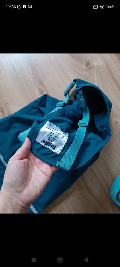 Nepremokavé nohavice na traky veľkosť 110/116, lupilu,110