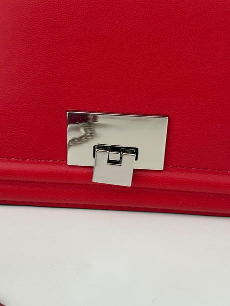 Štýlová stradivarius červená kabelka, stradivarius