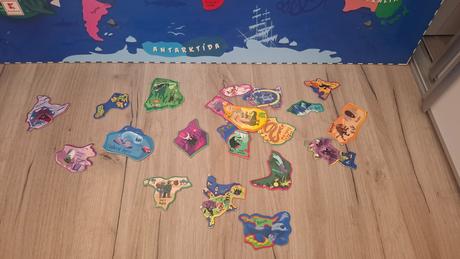 Tabuľa spookies - veľká mapa strašidiel, 