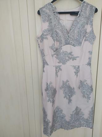 Krátke spoločenské šaty ružové, 42