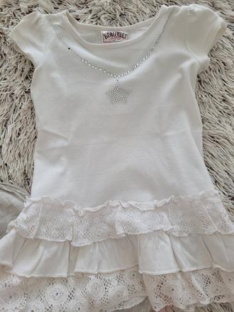 Šaty / tunika s krajkou, 116