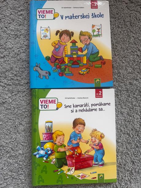 Knihy vieme to - sme kamaráti a v materskej škole, 