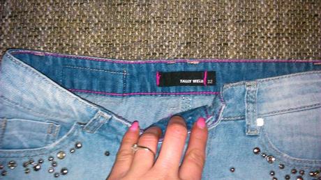 Riflove kratasky, tally weijl,xs