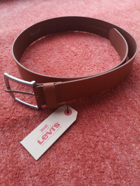 Levis pánsky kožený opasok, levi’s
