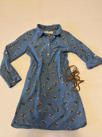 Košeľové šaty, h&m,122