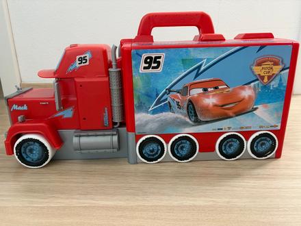 Kamión cars mack truck box,