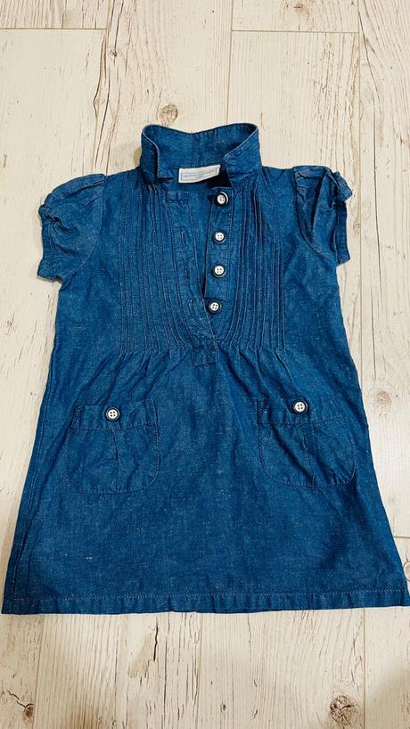 Šaty z tenkej rifloviny 92, 92