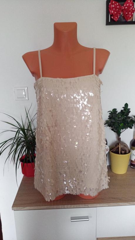 Elegantný top/tielko v.l-xl, amisu,l