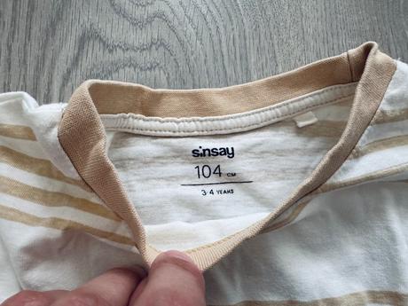 Tričko sinsay 104, sinsay,104