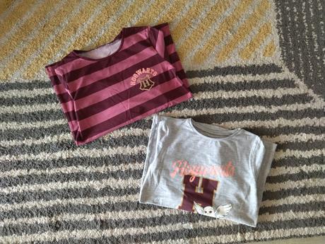 Pásikavé tričko hogwarts hp, 140