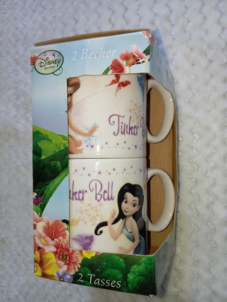 Disney cililing tinker bell šálka hrnček, 