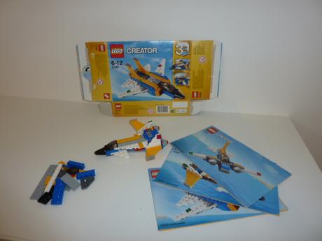 Lego creator stíhačky 3v1,