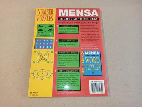 Mensa - number puzzles - mighty mind benders, 
