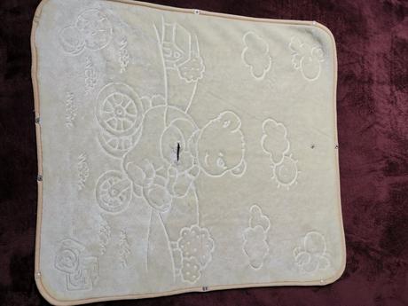 Španielska deka / vak krémová,