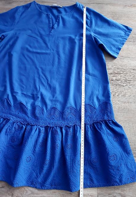 Šaty s madeirovou výšivkou, tchibo,38