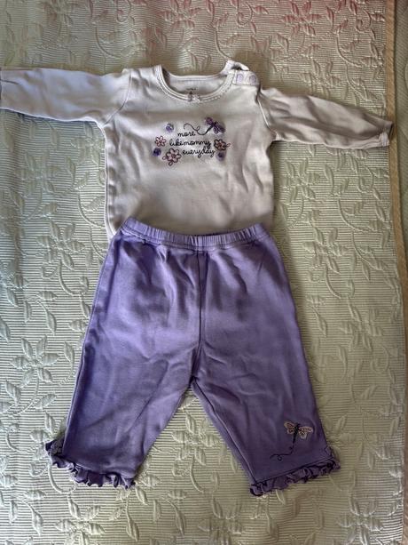 Súprava body a tepláky, carter's,68