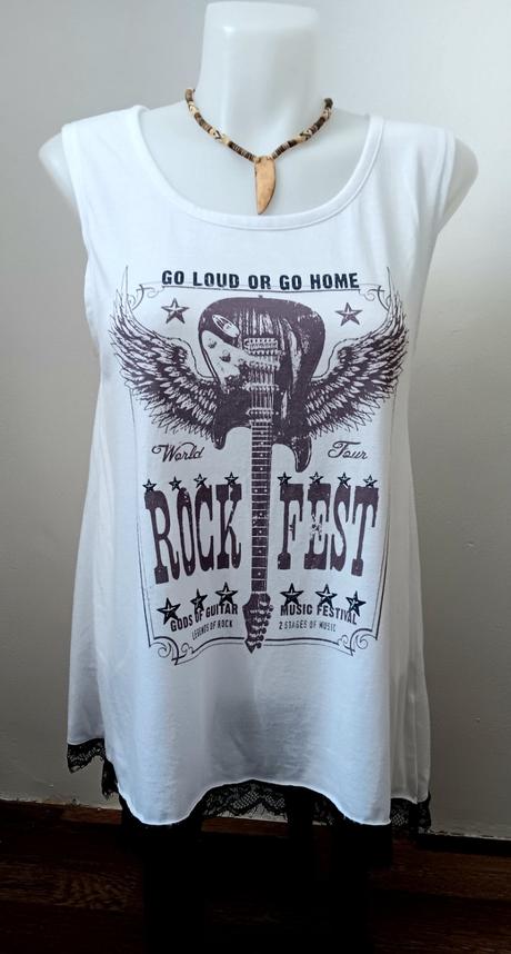 Tielko s čipkou, bonprix,38