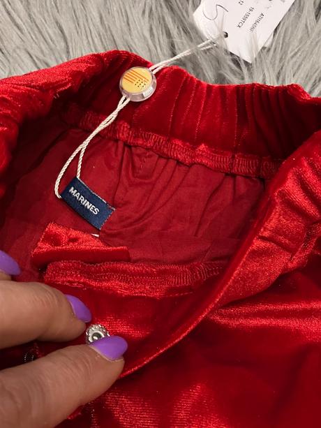 Dievčenské elegantné šortky červené (12 mes.), original marines,80