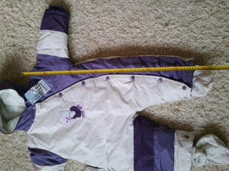 Detská veľmi teplá zimná kombinéza, 92