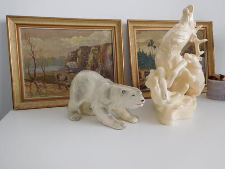 Štvanice / hon na jelena / 50. léta l. lhota,