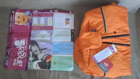 Krásny oranžový fusak little angel, little angel®