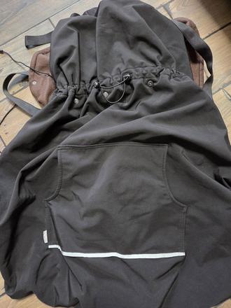 Vetrovka bunda kryt na nosič, 