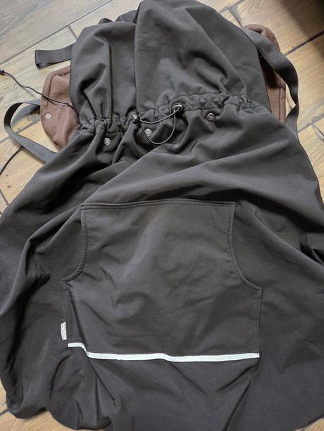 Vetrovka bunda kryt na nosič, 