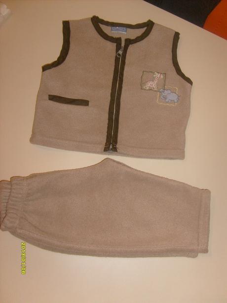 Flisova suprava 6-9 mes, baby mac,74