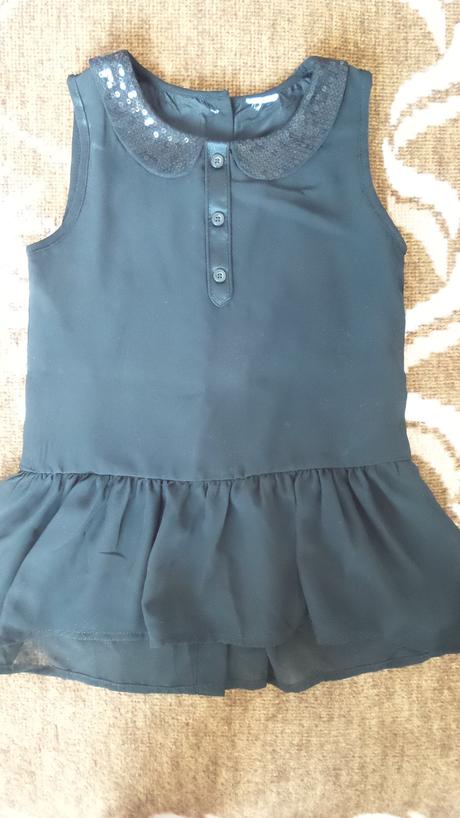 Elegantná čierna blúzka, palomino,116