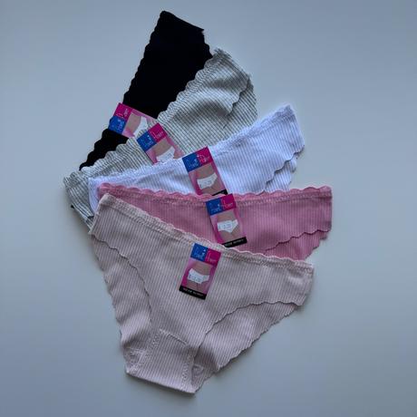 Dámske bezšvové bavlnené nohavičky f6613, l / m / s / xl