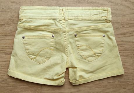 Sýtožlté kraťasy xs/ s terranova, terranova,xs