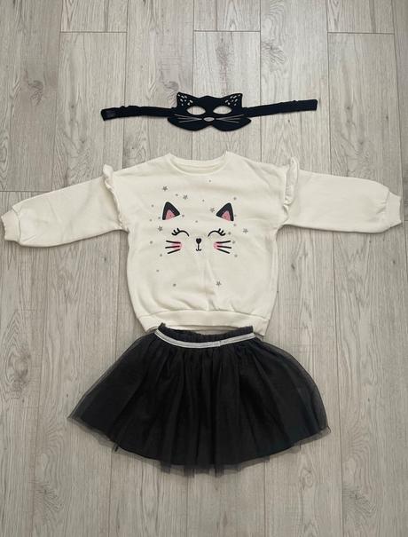 Mikina, sukna, celenka macicka, f&f,104