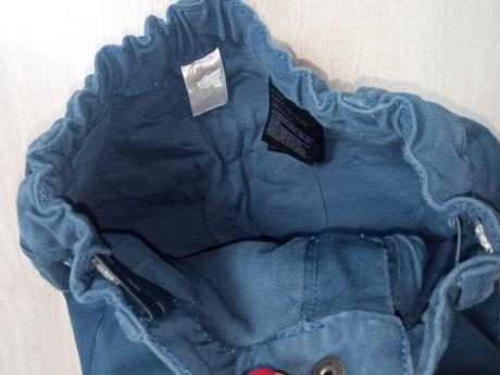 Chlapčenské tmavomodré podšité rifle h&m (92), h&m,92