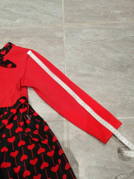 Sviatočné šaty s flís podš.,pružné, 122-128,6-7r., 122