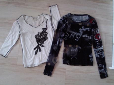 Transparentné topy, s