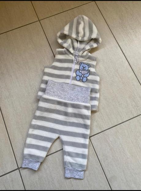 Guess mäkučká súprava s medvedíkom 03 mesiace, guess,50